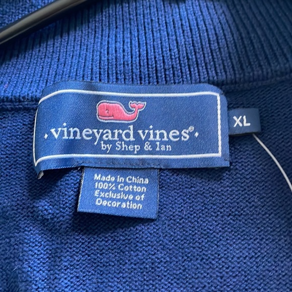 🐳 NWT Vineyard Vines 1/4 Zip Sweater 🐳 - Picture 5 of 6